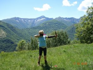 Vor dieser Kulisse den Bogen spannen und selbstgesteckte Ziele treffen - Bild 17: Ferienhaus Cá Árbul (Valle Cannobina in Italien/Lago Maggiore)