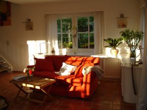 auch hier wieder die passgenauen Tischlereinbauten - Bild 17: 5-Sterne Landhaus unter Reet + ggf. mit 85 m/2 Fitness-/Wellnessbereich