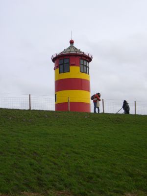 Im bekannten "Otto-Leuchtturm"
kann auch geheiratet werden. - Bild 18: Ferienhaus "Friederike" an der Nordseeküste - ebenerdig - Hunde erlaubt