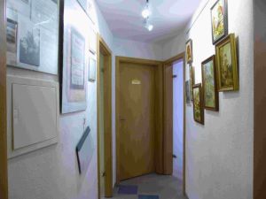 Flur 2 mit Bildergalerie und Geschichtspräsentation der Obermühle - Bild 11: Ferienzimmer im schönsten Tal der Oberlausitz, in der Cunewalder Obermühle