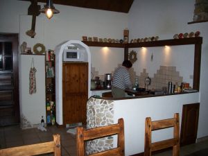 Bild 6: Maison Biemont, normannisches Natursteinhaus 16. Jahrhundert, Kamin