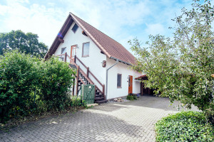 Bild: Ferienwohnung "Aufwind II", Urlaub mit Hund, Zaun, Kamin, Bodden, Ostsee
