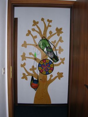 Kinderzimmer ... Spielebaum - Bild 16: Ferienwohnung "Der Falkenhorst" Alleinlage im Wald