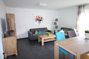 Schlafsofa für 2 Personen - Bild 1: EG Ferienwohnung 80 m zum Strand in Juliusruh, 9 km Sandstrand