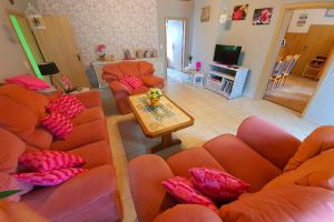 Bild 3: Fewo-Haus- Arnolde Nordsee Ostfriesl. EingezGarten, Rolliger. Senioren Hund