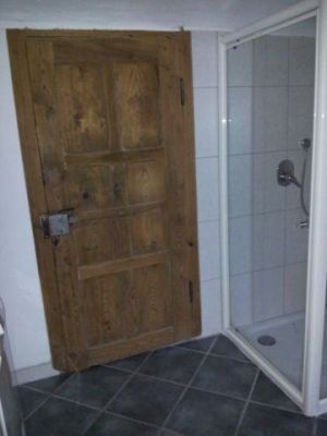 eine warme Dusche zum Aufwärmen, nach einer langen Winterwanderung durchs Allgäu. Eine kalte Dusche zur Erfrischung und zum Wachwerden. - Bild 14: Ferienwohnung "Stantes" - Oberallgäu - Hunde herzlich willkommen