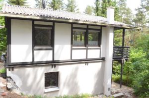 Blick vom Weg aus - Bild 2: Ferienhaus Eifelröschen - wenn Sie das Besondere lieben