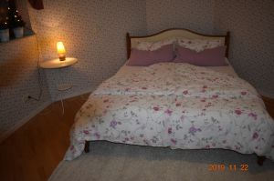 Doppelbett 1,60 x 2,00m - Bild 6: Ferienwohnung Wissberg in Roxheim/Nahe bei Bad Kreuznach