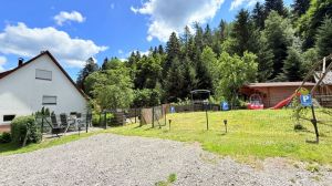 Bild 23: exklusive FeWo Waldblick, 2 Schlafzimmer, Elektrokamin, Garten