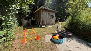 Bild 35: exklusive FeWo Waldblick, 2 Schlafzimmer, Elektrokamin, Garten