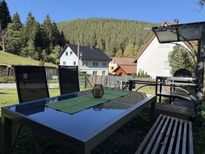 Bild 19: Ferienwohnung Waldblick 2-3 Schlafzimmer, Garten, BBQ, Kamin, Sauna