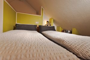 Schlafzimmer im oberen Stock
Bett ohne Fußteil - Bild 7: Ferienwohnung Sylvia & Oliver Schön Bodensee