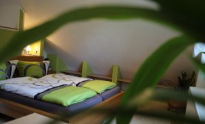 Doppelbett ohne Fußteil 160x200 - Bild 13: Ferienwohnung Sylvia & Oliver Schön Bodensee