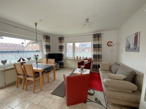 Bild 5: Norddeich EG-Ferienwohnung-3 Personen+Hund, 2 Schlafz. Fahrräder strandnah