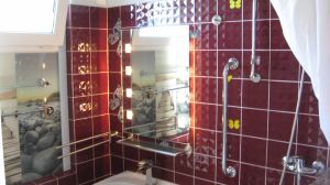 Standard Duschbad mit Durchlauferhitzer. - Bild 9: Ostsee bei Grömitz, Lübecker Bucht, Meersicht, Hunde willkommen