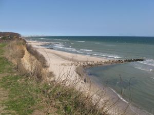 Unser täglicher Spaziergang mit unseren "Wuffis": Strand, Steiküste, Wald. Was will man mehr? - Bild 13: Ostsee bei Grömitz, Lübecker Bucht, Meersicht, Hunde willkommen