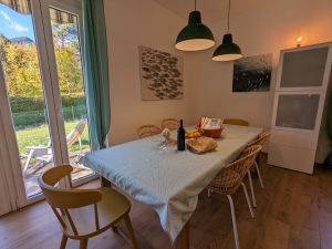 Bild 7: Ferienhaus Giorgia in Vesta am Lago di Idro mit eingezäunten Garten