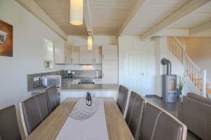 Bild 5: Ferienhaus "Lachmöwe", Urlaub mit Hund, Kamin, Sauna, Zaun, - 6 P., Nordsee