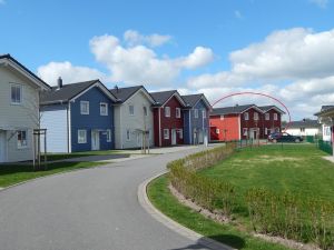 Bild 16: Ferienhaus "Lachmöwe", Urlaub mit Hund, Kamin, Sauna, Zaun, - 6 P., Nordsee