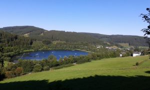 Wassersportmöglichkeiten am Hillebachsee in Niedersfeld (2km) - Bild 19: Ferienhaus Woodland Lodge mit eingezäuntem Garten in Winterberg-Niedersfeld