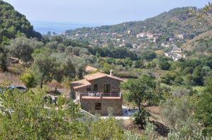 Bild 1: Kampanien, Cilento - Ferienhaus mit Pool und Meerblick nahe Castellabate