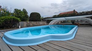 Bild 34: Ferienhaus Gabriela mit eingezäunten Garten und privatem Swimmingpool