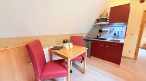 Bild 14: gemütliches DG Einraum Apartment Tannenwipfel mit Infrarotsauna