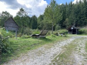 Bild 7: Neueröffnung gemütliche FeWo Poppelbach Balkon Panoramablick Kamin