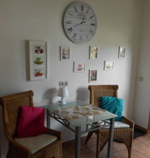 gemütliche Frühstücksecke in der Küche - Bild 5: Ferienwohnung für 2 Personen im Schmallenberger - Sauerland - auch mit Hund