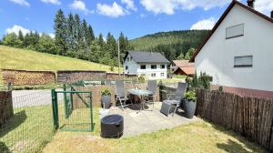 Bild 35: Wellness Ferienhaus Schwarzwaldhaus Zwink Enzklösterle Sauna BBQ Garten