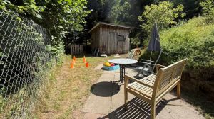 Bild 39: exklusive FeWo Wildbach Infrarotsauna, 2 Schlafzimmer, Garten