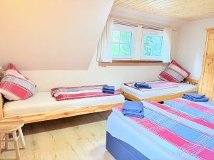 Bild 15: Wellness Ferienhaus Schwarzwaldhaus Zwink Enzklösterle Sauna BBQ Garten