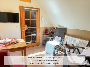 benötigen Sie das 5. Schlafzimmer nicht können wir es gerne umgestalten - Bild 29: Ferienhaus Süßbächle Enzklösterle Nordschwarzwald Sauna Garten Hunde gratis