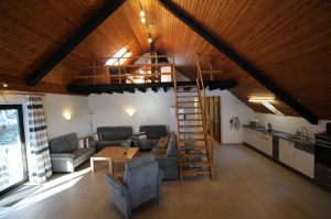 ist mit allem ausgestattet was man zum Kochen braucht und einem die Arbeit erleichtert. - Bild 5: Ferienwohnung EifelNatur 6 - Große + komfortable FeWo für 12 Pers.