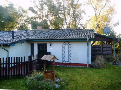 Bild: Landhaus am Teich - Ferienhaus türkis - Saaler Bodden - Ostsee
