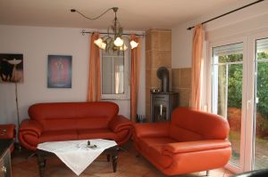 Bild 5: Nordsee-Ferienhaus "BellaNorda" mit eingezäunten Garten. Hunde willkommen