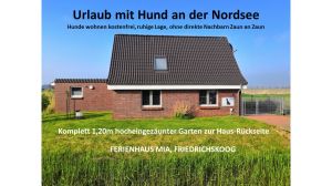 Bild 10: Ferienhaus Mia, eingezäunter Garten / fast Alleinlage / 4-5 Hunde