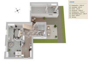 Bild 23: Ferienhaus Mia, eingezäunter Garten / fast Alleinlage / 4-5 Hunde