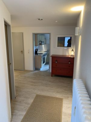 Im Flur findest Du eine Garderobe - Bild 8: Ferienhaus Muschel an der Nordsee