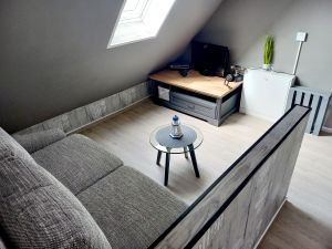 Ausziehcouch 140x200 Boxspring, Fernseher mit DVD, Filme vorhanden - Bild 19: Das besondere Ferienhaus mit Sauna und Massage auf der Insel Usedom