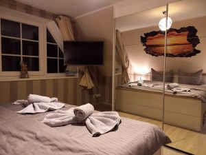 Doppelbett, Liegefläche 180 cm x 200 cm - Bild 22: Das besondere Ferienhaus mit Sauna und Massage auf der Insel Usedom