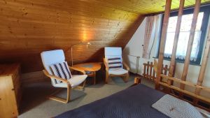 Machen Sie es sich gemütlich, nach einem ereignisreichen Tag, mit einem guten Buch aus dem hauseigenen Angebot. - Bild 7: Ferienhaus "Bakelberg" im Ostseebad Ahrenshoop