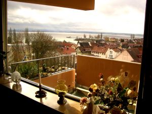 herrliche Aussicht auf See und Alpen - Bild 3: Ferienwohnung Müller in Immenstaad - mit wunderschönem See- und Alpenblick
