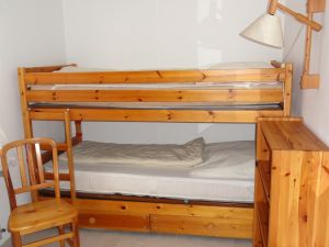 mit Etagenbett - auch für Erwachsene geeignet - - Bild 17: Ferienwohnung Müller in Immenstaad - mit wunderschönem See- und Alpenblick