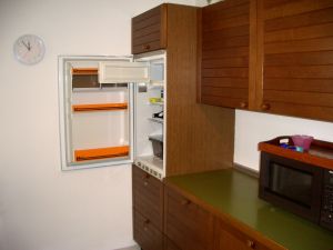 Kühl-/Gefrierschrank, Ceranfeld/Backofen, Wasser-/Eierkocher, Toaster, Mikro ... - Bild 12: Ferienwohnung Müller in Immenstaad - mit wunderschönem See- und Alpenblick