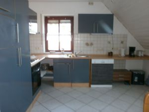 Die Küche mit Elektrogeräten - Bild 2: Ferienwohnung Schaub Rhön