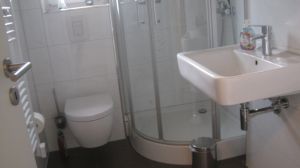 WC, Bidet, Runddusche aus Glas - Bild 11: Ferienwohnung Marite Scharbeutz-Klingberg