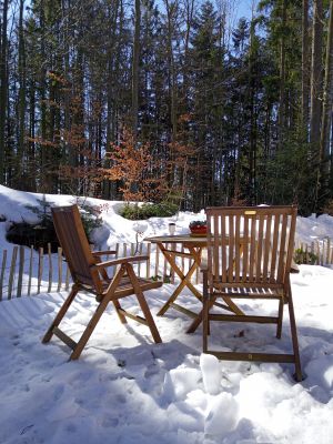 Auch im Frühjahr noch den Schnee genießen - Bild 5: Haus Little Lilly