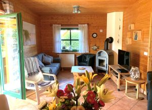 Ferienhaus Ostseezauber - Wohnbereich - Bild 1: Ferienhaus Ostsee Haus Ostseezauber - Urlaub an der Ostseeküste