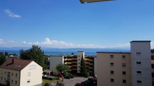 Herrliche ist die Aussicht auf den See und die Alpen - Bild 2: Ferienwohnung Mehl in Immenstaad/Bodensee - mit Panorama-See- u. Alpenblick